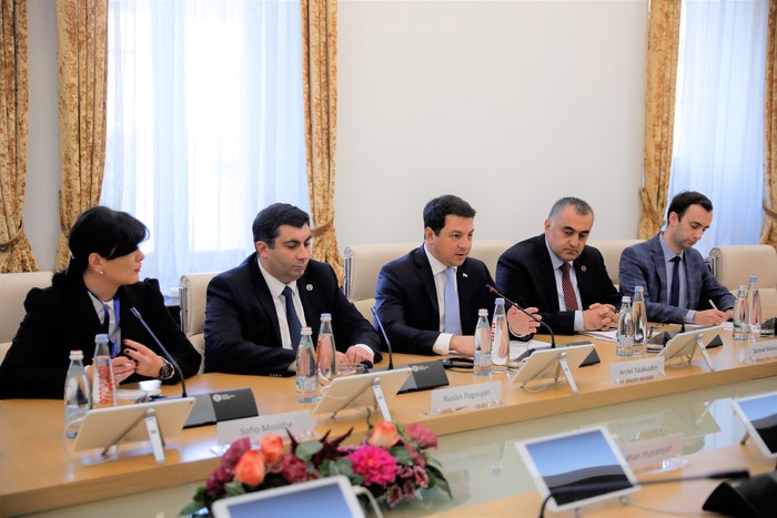 ՀՀ փոխվարչապետ Տիգրան Ավինյանը հանդիպել է Վրաստանի խորհրդարանի նախագահ Արչիլ Թալակվաձեի հետ