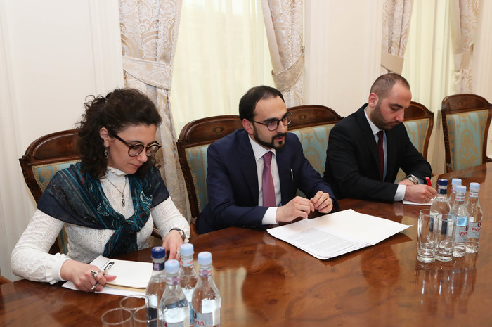 Փոխվարչապետ Տիգրան Ավինյանն ընդունել է Եվրասիական կայունացման և զարգացման հիմնադրամի պատվիրակությանը
