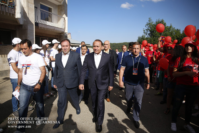 Վարչապետը ներկա է գտնվել «Բազե» ամենամյա երիտասարդական հավաքի բացմանը
