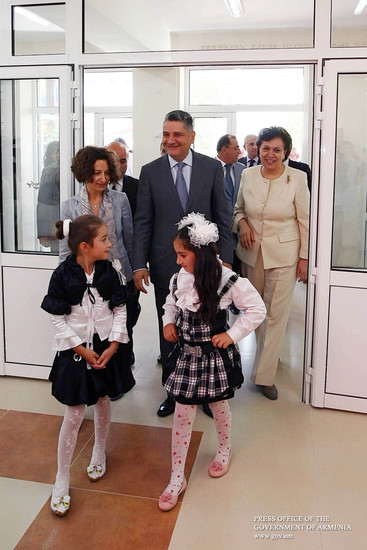 Վարչապետի մասնակցությամբ շահագործման է հանձնվել Տեղ գյուղի միջնակարգ դպրոցը