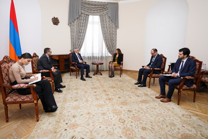Փոխվարչապետ Մհեր Գրիգորյանն ընդունել է ԱՄՀ հայաստանյան առաքելության պատվիրակության ղեկավարին