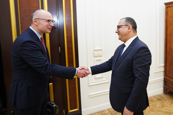 Փոխվարչապետ Տիգրան Խաչատրյանն ընդունել է ԵՆԲ Հարավային Կովկասի տարածաշրջանային ներկայացուցչության ղե