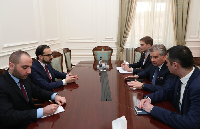 ՀՀ փոխվարչապետն ընդունեց «Ռենկո» ընկերության գլխավոր գործադիր տնօրենին