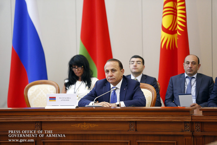 ՀՀ վարչապետ Հովիկ Աբրահամյանը մասնակցել է Եվրասիական միջկառավարական խորհրդի նիստին