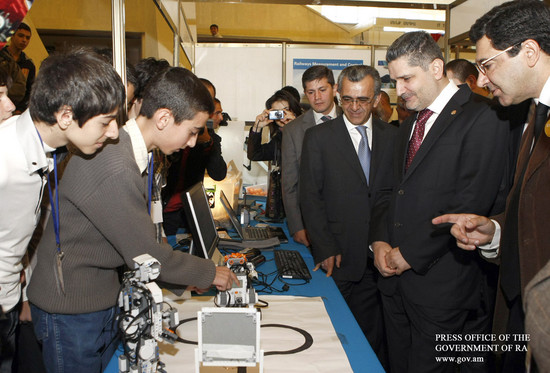 Տիգրան Սարգսյանը մասնակցել է «Դիջիթեք 2010» ցուցահանդեսի բացմանը