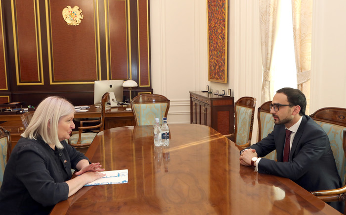 Փոխվարչապետ Տիգրան Ավինյանն ընդունեց Հայաստանում Միացյալ Թագավորության դեսպանին՝ դիվանագիտական առաքե
