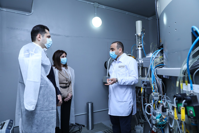 Փոխվարչապետ Մաթևոսյանի գլխավորությամբ քննարկվել է Ռադիոիզոտոպների արտադրության կենտրոնի հետագա գործո