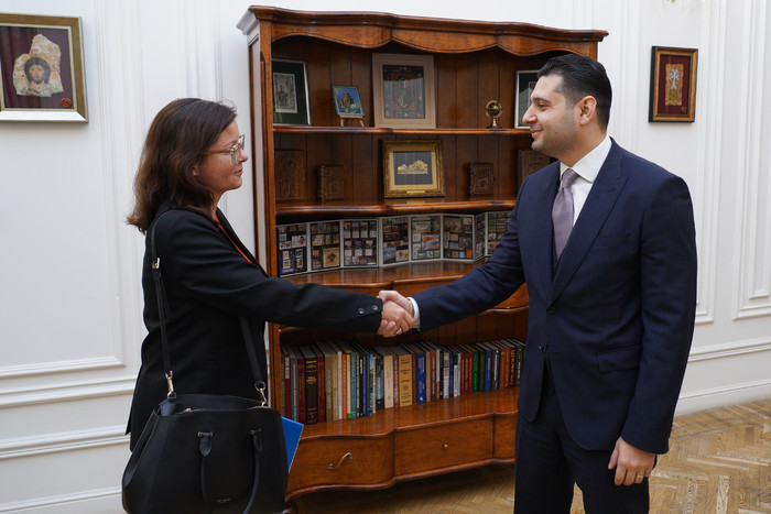 Փոխվարչապետ Համբարձում Մաթևոսյանն  ընդունել է Հայաստանում                ՄԱԿ-ի մշտական ներկայացուցչի