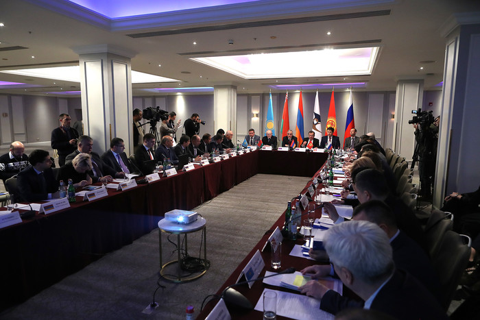 Փոխվարչապետ Մհեր Գրիգորյանը ԵԱՏՄ բարձրագույն հաշվեքննիչ մարմինների կոլեգիայի համատեղ նիստին հանդես է