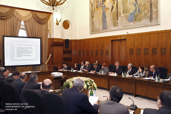 Կայուն զարգացման ազգային խորհրդի նիստ կառավարությունում