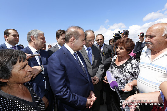 Վարչապետը գոհունակություն է հայտնել աղետի գոտում իրականացված բնակարանաշինության արդյունքներից
