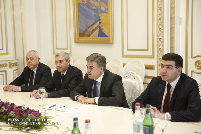 Վարչապետն ընդունել է ԵԱՏՄ անդամ պետությունների տրանսպորտի ոլորտի ղեկավար կազմին