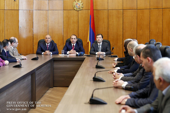 Վարչապետը ՀՀ ֆինանսների նախարարության աշխատակազմին է ներկայացրել նորանշանակ նախարար Գագիկ Խաչատրյանի