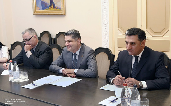 Տիգրան Սարգսյանն ընդունել է Ավստրալիայի վարչապետի հատուկ բանագնացին