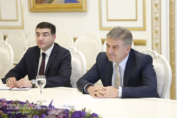 Կառավարության ղեկավարն ընդունել է «ВТБ 24» բանկի նախագահին