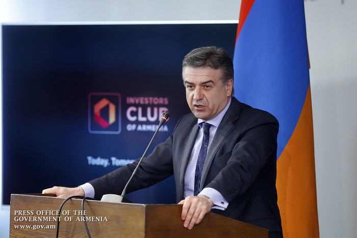 «Հայաստանի ներդրողների ակումբի»  ստեղծումը համարում եմ բեկումնային մեր երկրի համար». ՀՀ վարչապետի մա