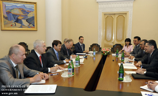 Տեղի է ունեցել Հայ-ռուսական տնտեսական համագործակցության միջկառավարական հանձնաժողովի համանախագահներ Տ