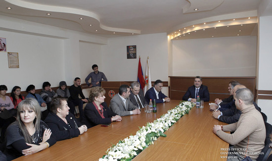 Տիգրան Սարգսյանը մասնակցել է ՀՀԿ Կենտրոնի տարածքային կազմակերպության «Ամիրյան-1» սկզբնական կազմակերպ