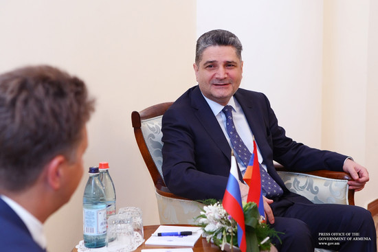 Հանդիպել են տնտեսական համագործակցության հայ-ռուսական միջկառավարական հանձնաժողովի համանախագահները