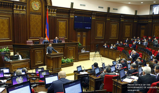 ՀՀ  վարչապետի ելույթը  ՀՀ Ազգային Ժողովի լիագումար նիստում ՀՀ 2011 թվականի պետական բյուջեի նախագծի  