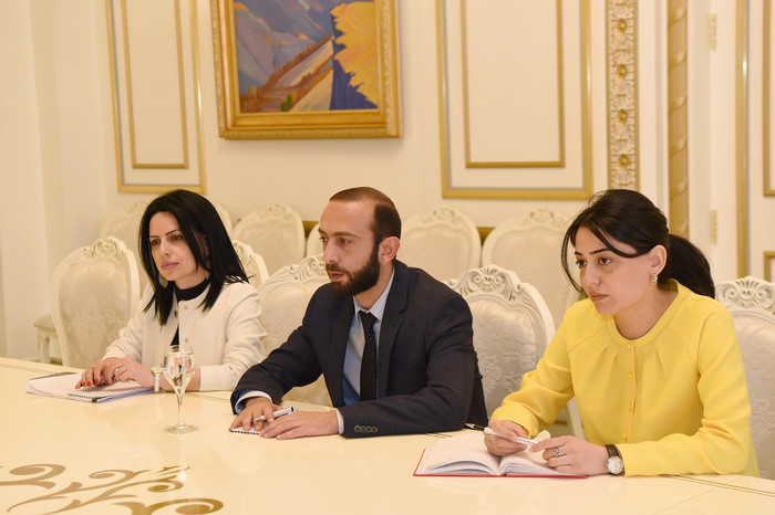 Առաջին փոխվարչապետ Արարատ Միրզոյանն ընդունել է ՄԱԿ-ի Մանկական հիմնադրամի Կենտրոնական Ասիայի և Եվրոպա