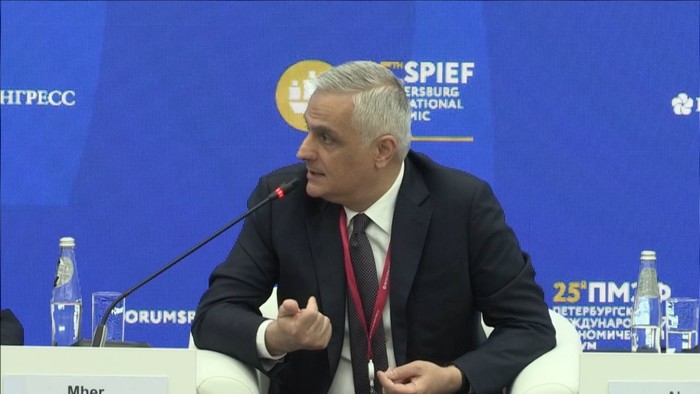 Փոխվարչապետ Մհեր Գրիգորյանը մասնակցել է Պետերբուրգյան միջազգային տնտեսական համաժողովին