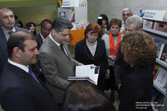 Երևանում բացվել է ArmBookExpo միջազգային ցուցահանդեսը