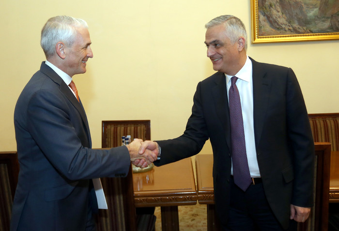 Փոխվարչապետի պաշտոնակատար Մհեր Գրիգորյանն ընդունել է ԱՀԿ պատվիրակությանը