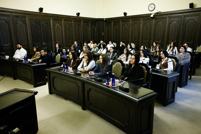 Արայիկ Հարությունյանն ընդունել է  ՀՀ պետական կառավարման ակադեմիայի  ուսանողներին