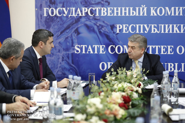 Կարեն Կարապետյանը ծանոթացել է ջրային տնտեսության պետական կոմիտեի գործունեության արդյունքներին