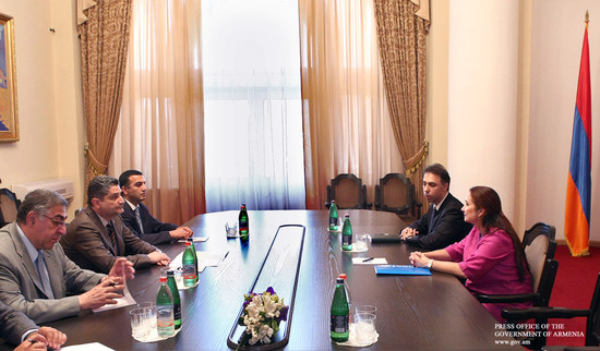 Վարչապետն ընդունել է Հայաստանում  ՄԱԿ-ի մանկական հիմնադրամի գրասենյակի մշտական ներկայացուցչին