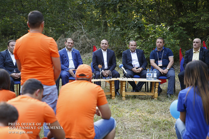 Վարչապետը ներկա է գտնվել «Բազե» ամենամյա երիտասարդական հավաքի բացմանը