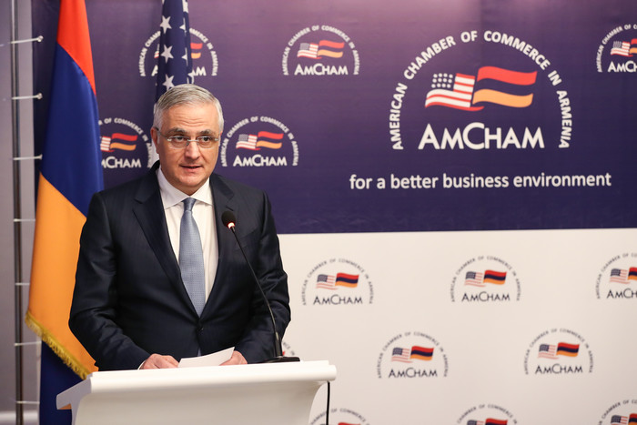 Մհեր Գրիգորյանը մասնակցել է Ամերիկայի Առևտրի Պալատի տարեկան ընդհանուր ժողովին