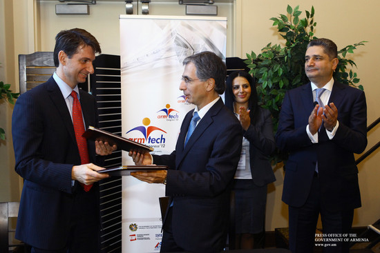 «ԱրմԹեք-2012»-ի շրջանակում ՀՀ կառավարության և ամերիկյան առաջատար ՏՏ ընկերությունների միջև ստորագրվել