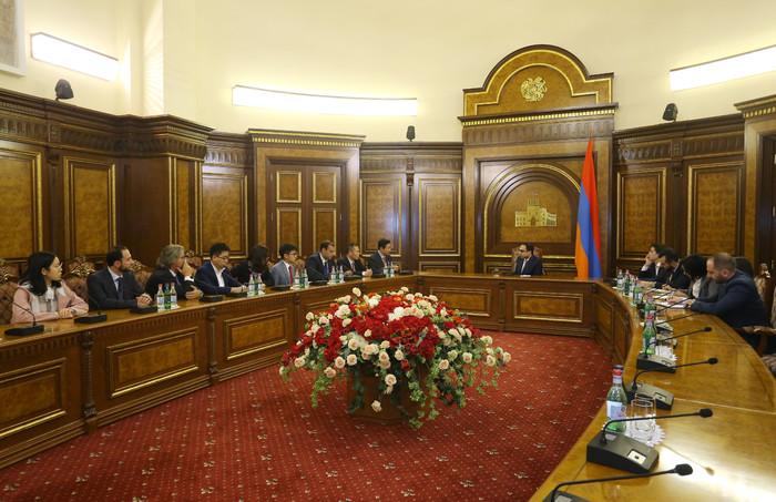 Փոխվարչապետի պաշտոնակատար Տիգրան Ավինյանն ընդունեց չինական պատվիրակությանը