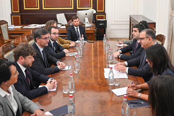 Փոխվարչապետ Տիգրան Խաչատրյանն ընդունել է  Ֆրանսիայի Օվերնյ-Ռոն-Ալպեր շրջանի պատվիրակությանը
