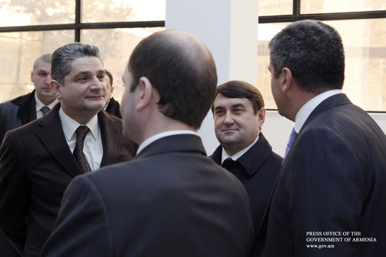 Տիգրան Սարգսյանը և Իգոր Լևիտինը ծանոթացել են «ԵրՄՄԳՀԻ»-ի ծրագրերին