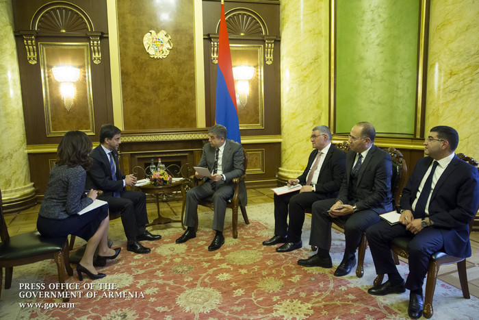 Կառավարության ղեկավարն ընդունել է Հայաստանում ՄԱԿ-ի մշտական համակարգողին