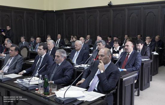Վարչապետ Տիգրան Սարգսյանի ներածական խոսքը ՀՀ կառավարության նիստում