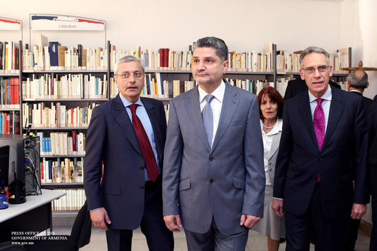 Երևանում բացվել է «Ալիանս Ֆրանսեզ»-ի նոր մասնաշենքը