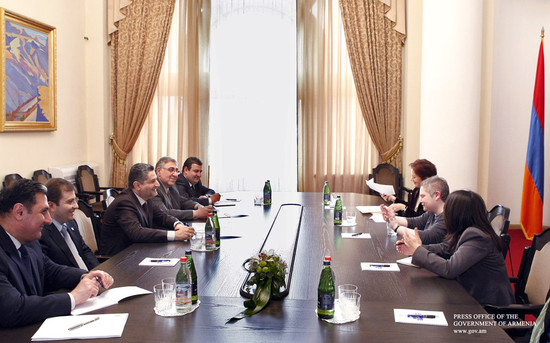 Վարչապետն ընդունել է Թինա Քեյդենաուին