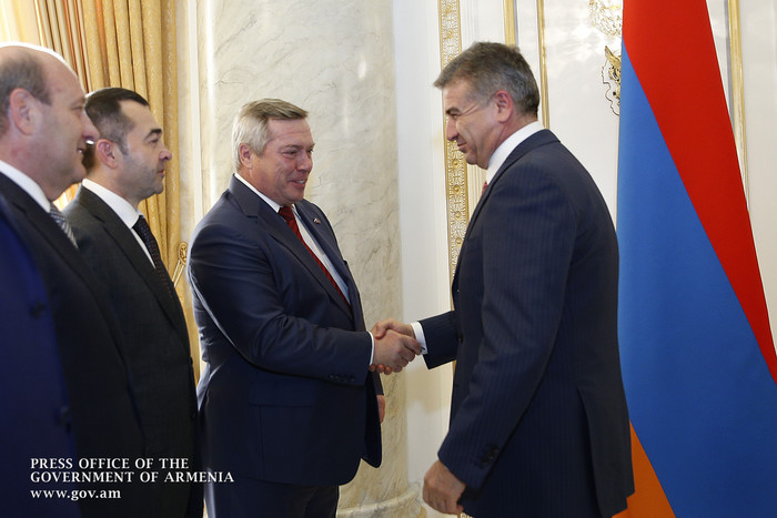 Վարչապետն ընդունել է Ռոստովի նահանգապետին