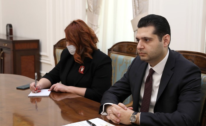 Փոխվարչապետ Համբարձում Մաթևոսյանն ընդունել է Սուրբ Աթոռի Առաքելական նվիրակ Ժոզե Ա․ Բետանկուրին
