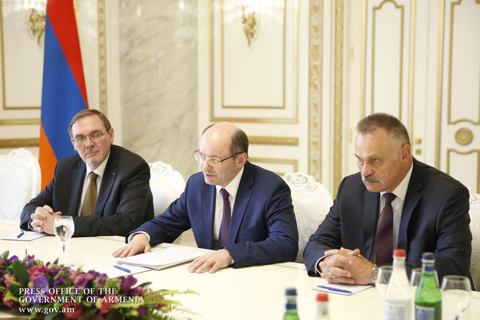 Կարեն Կարապետյանն ընդունել է «Ռուսական երկաթուղիներ» ԲԲԸ փոխնախագահ Ալեքսանդր Միշարինին