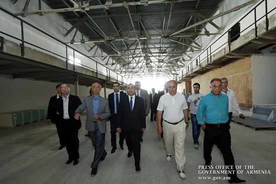 Վարչապետը ծանոթացել է «Մերիդիան» ոսկերչական ազատ տնտեսական գոտու կազմակերպման գործընթացին