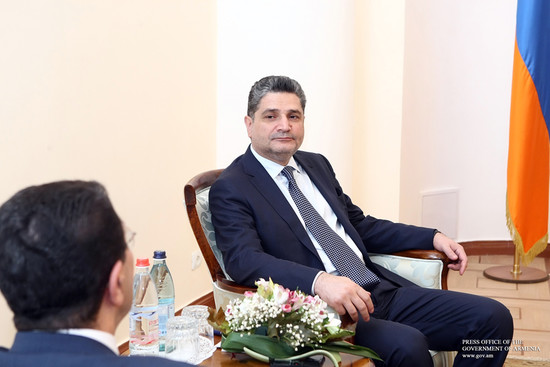 Հանդիպում ՄԱԿ-ի Զբոսաշրջության համաշխարհային կազմակերպության գլխավոր քարտուղարի հետ