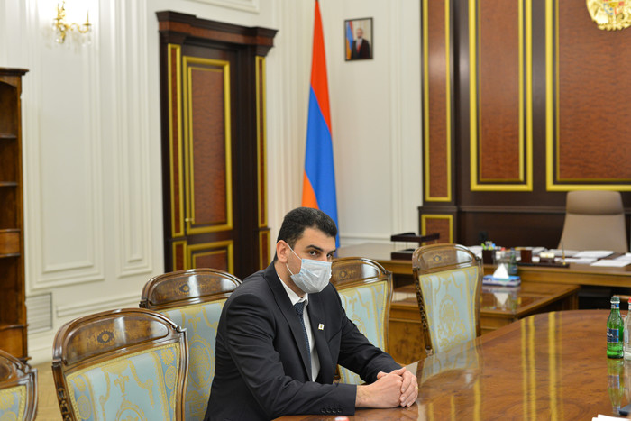 Փոխվարչապետ Համբարձում Մաթևոսյանը Երևանի քաղաքապետի հետ քննարկել է մայրաքաղաքի զարգացման ծրագրերը