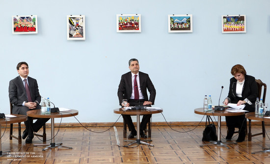 Կայացել է Արամ Խաչատրյանի 110-ամյակին նվիրված միջոցառումների ծրագրի հոբելյանական հանձնաժողովի նիստը