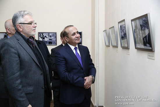 Վարչապետը մասնակցել է երիտասարդ ստեղծագործողների ցուցահանդես-մրցույթի բացմանը
