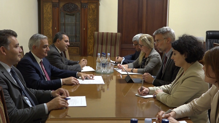 Փոխվարչապետ Մհեր Գրիգորյանն ընդունել է Համաշխարհային բանկի տարածաշրջանային տնօրենին